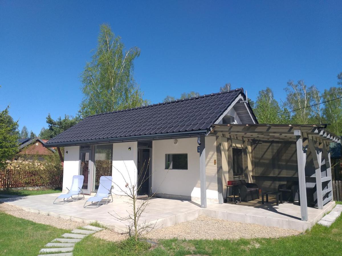 Mazury Domek Caloroczny Pelnik Gm Ostroda Jezioro Las Exterior foto
