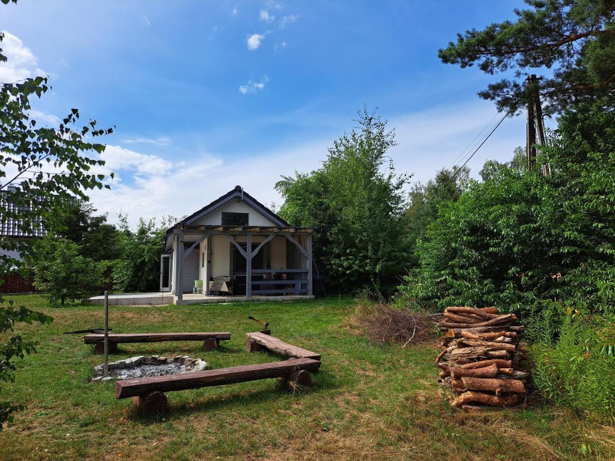 Mazury Domek Caloroczny Pelnik Gm Ostroda Jezioro Las Exterior foto